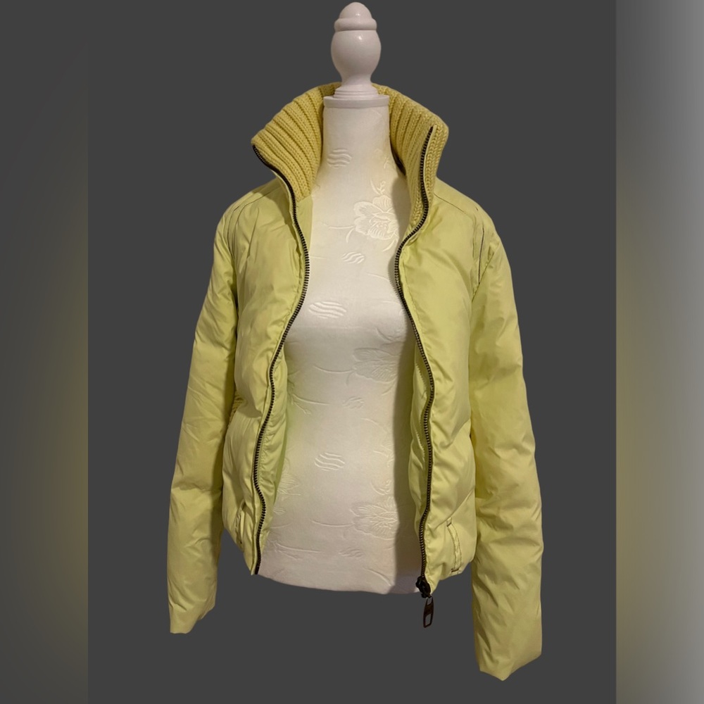 Womens Miss Sixty Neon Down Puffer Jacket, Size M